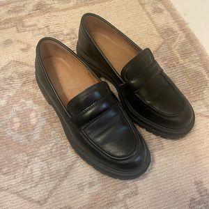 Barely worn Madewell The Bradley lugsole loafers